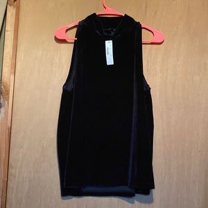 NWT Velvet JCrew MockNeck Top